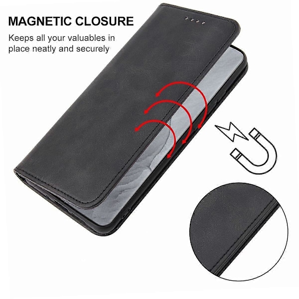 För Realme GT Master Magnetisk Stängning Läder Telefonfodral