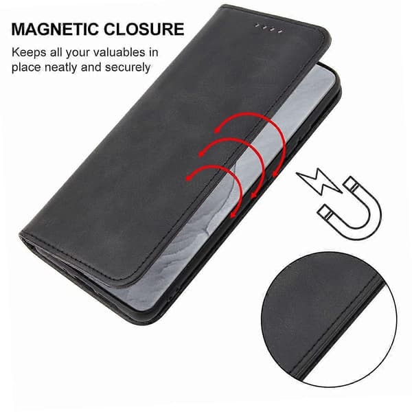 Til Realme GT Master Magnetisk Lukning Læder Telefon Cover