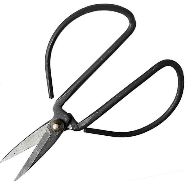 Nostalgiska saxar i gjutjärn 17cm x 9cm Svart Brun Bonsaisax