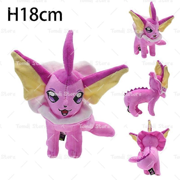 Pikachu Plyschleksak shiny Vaporeon