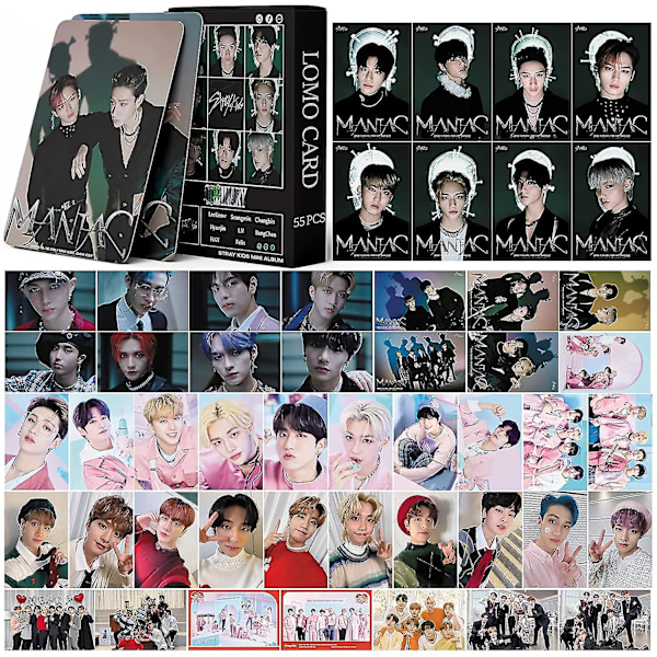 Stray Kids Fotokort 55 st Stray Kids Oddinary Nya Album Fotokort Stray Kids Lomo Kort Stray Kids Maniac Fotokort Gåva Till Fans Dotter