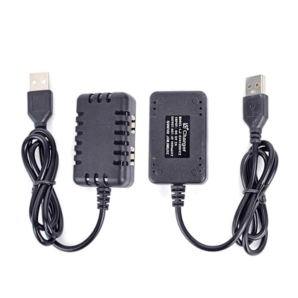 7.4V LiPo Batteri USB Laddningskabel med 2 XH-3P Kontakter för RC Bil Båt Rock Crawler FPV Drönare Quadcopter