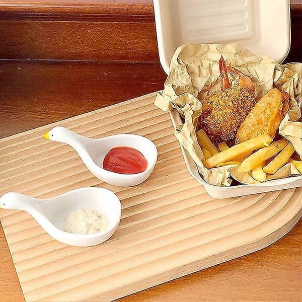 Dippausastiat, söpö ankka-design, 4 kpl
