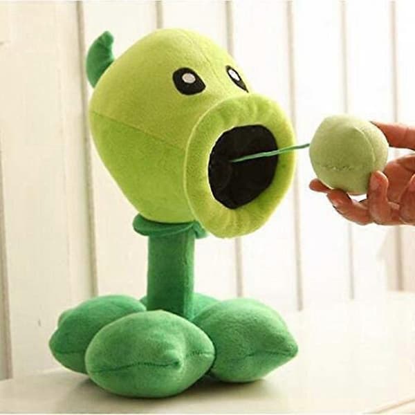 Plants Vs Zombies Peashooter Plys - 15 cm Udstoppede Dyr (Plants Vs Zombies)
