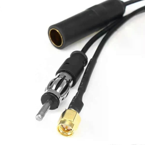 FM/AM DAB+ Antenne Splitter Adapterkabel SMB-omformer Aktiv bilradio