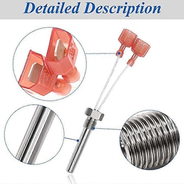42002-0024S Stack Flue Sensor Ersättning för Pentair Sta-Rite MasterTemp Max-E-Therm Pool och Spa Värmare Elektriska System SR200 SR333 SR400 (FMY)