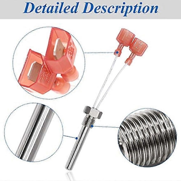 42002-0024S Stack Flue Sensor Erstatning for Pentair Sta-Rite MasterTemp Max-E-Therm Basseng- og Spavarmer Elektrisk System SR200 SR333 SR400