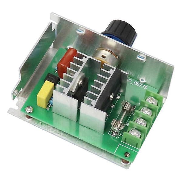 AC 110V 220V til DC 10-220V SCR Motor Hastighetskontroller Spenningsregulator Dimmer