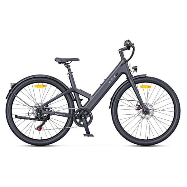 ENGWE MapFour N1 Air ST Elcykel – E-bike – Lav Indstigning – 28 Tommer - 250W Motor - 100 km Rækkevidde - Mekaniske Skivebremser - Grey