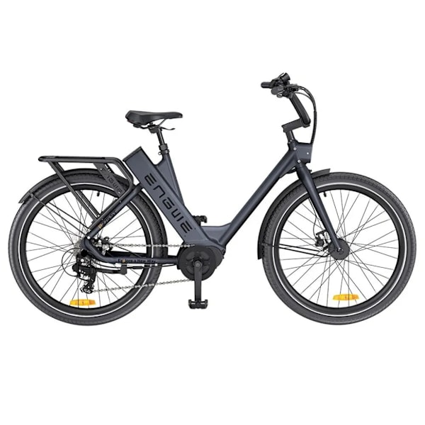 ENGWE P275 ST Elcykel – E-bike – Lavt indstigning – 27,5 Tommer – 250W Motor – 9 Gear – 260 km Rækkevidde – Hydrauliske Skivebremser - Black