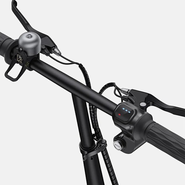 ENGWE T14 Elektrisk Hopfällbar Cykel - Lättviktsdesign - 14 Tum - 250W Motor - 42 km Räckvidd - Mekaniska Skivbromsar - Grå