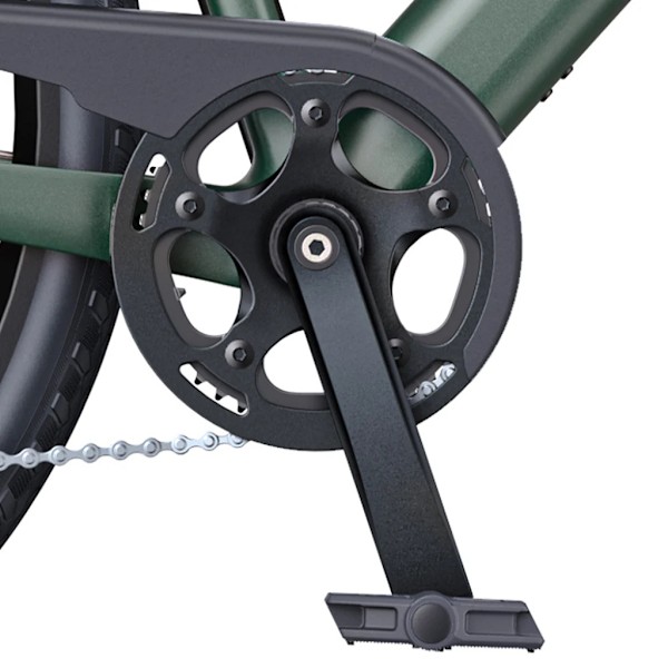 ENGWE MapFour N1 Air ST Sähköpyörä – E-bike – Matala Runko – 28 Tuumaa - 250W Moottori - 100 km Toimintamatka - Mekaaniset Levyjarrut - Green