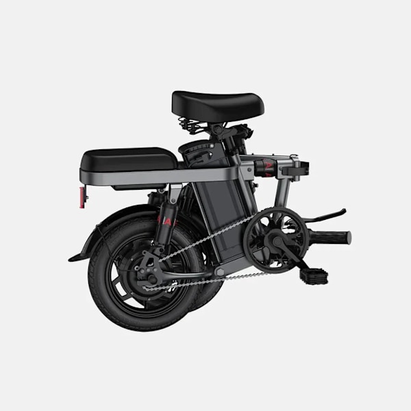 ENGWE T14 Elektrisk Hopfällbar Cykel - Lättviktsdesign - 14 Tum - 250W Motor - 42 km Räckvidd - Mekaniska Skivbromsar - Grå