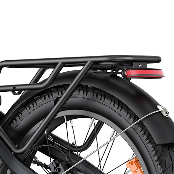 ENGWE L20 3.0 Boost Sähköinen Taittopyörä - Sähköpyörä - 20 Tuumaa - 250W Moottori - 7 Vaihdetta - 135 km Toimintasäde - Hydrauliset Levyjarrut - Black