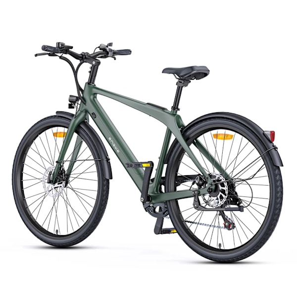 ENGWE MapFour N1 Air Elektrisk Cykel – E-bike – Høj instigning – 28 Tommer – 250W Motor – 100 km Rækkevidde – Mekaniske Skivebremser – Green