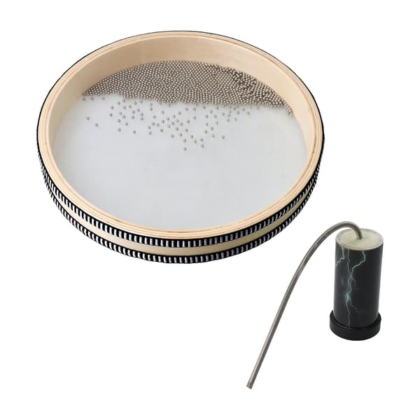 2 stk. 10 tommer Wave Bead Ocean Shake Drum Mini Thunder Sound til musikelsker