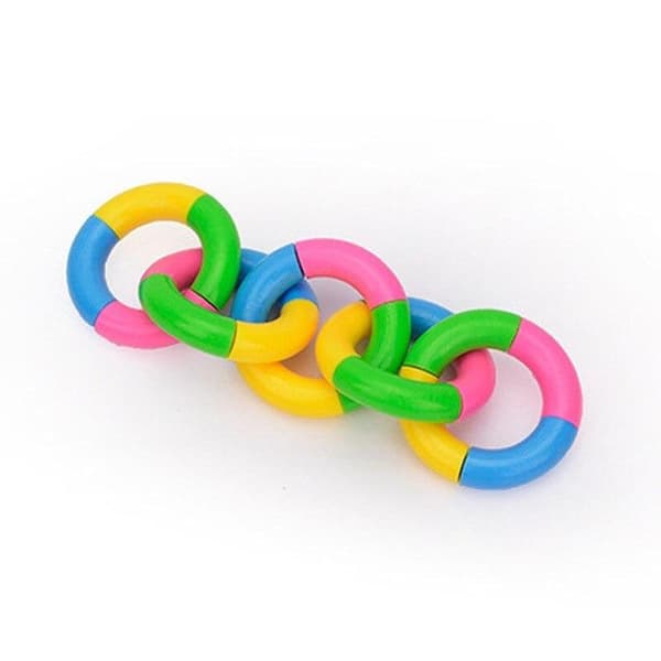 2-pakkaus Tangle Twist Fidget-lelu / Aistilelu multifärg multicolor