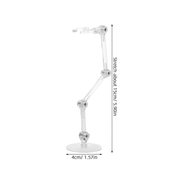 4 stk. Actionfigur Stand Actionfigur Display Rack Samling Actionfigur Display Holder Base