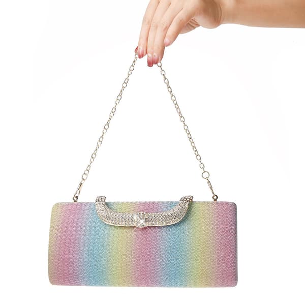 Kaxidy Eleganta Kuvertkvällsväskor Plånböcker Clutchväska Bröllopsväska Festväskor Multicoloured
