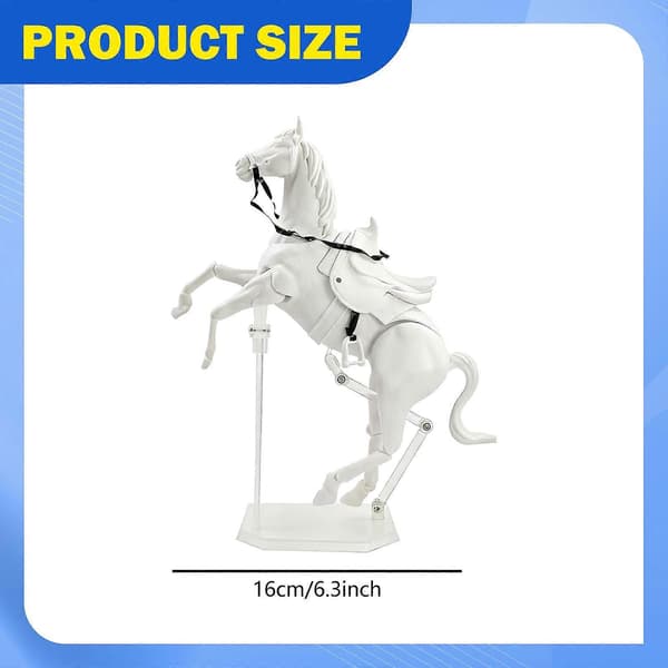 Häst Actionfigur Prydnad Samling Simulering Staty Liten Ponnyfigur