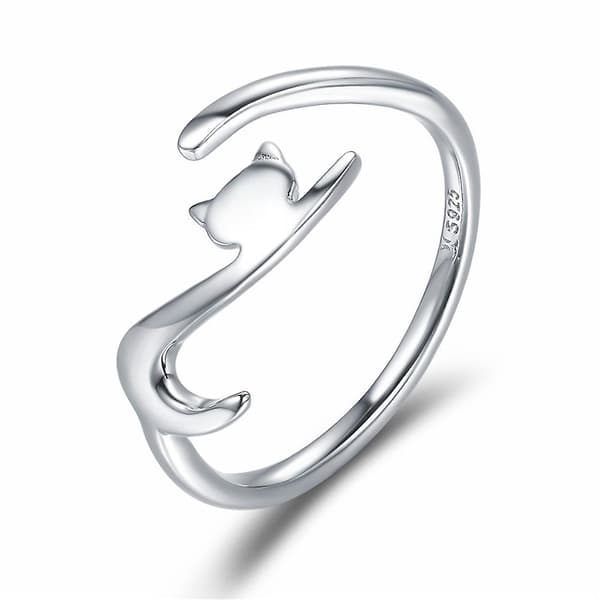 Justerbara ringar för kvinnor - 925 Sterling Silver Öppen storlek