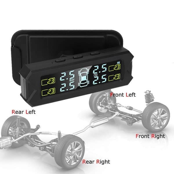 Bilpanel og USB-opladning 360 justerbar External Sensor