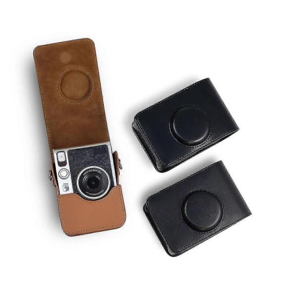 Kamerataske Organizer-pose til Instax Mini Evo PU-læder opbevaringstaske