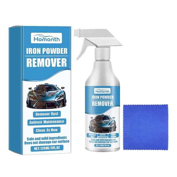 1-6 sæt HOMONTH Bil Jernpulverfjerner 120ml til Autolak Hjulrens / Rustfjernelse / Maling P Multicolor 5 Set