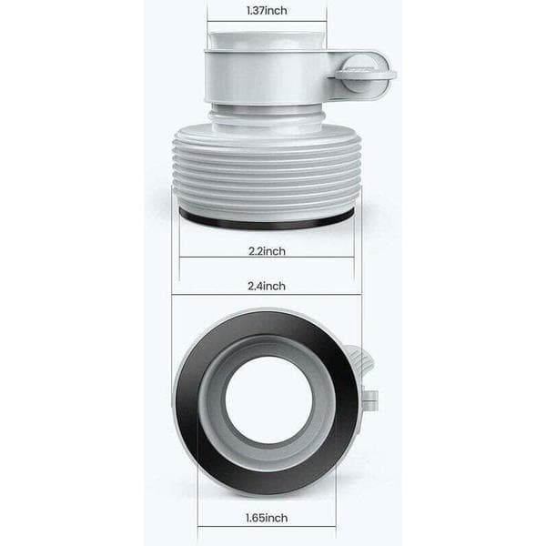 Intex - 29061 - Förpackning med 2 adaptrar 32-38mm