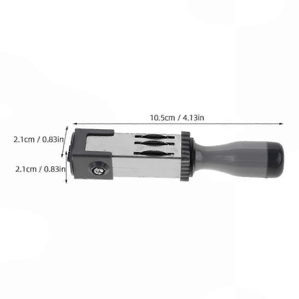 Äggdatumstämpel Silver PP-material 1 set