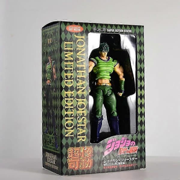 Detaljert 16 cm Jonathan Joestar Actionfigur - JoJo's Bizarre Adventure Modell E BOX