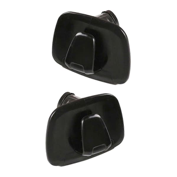 2 kpl auton kattokoukkuja, vaatekoukkuja, PP-autotarvikkeet Black