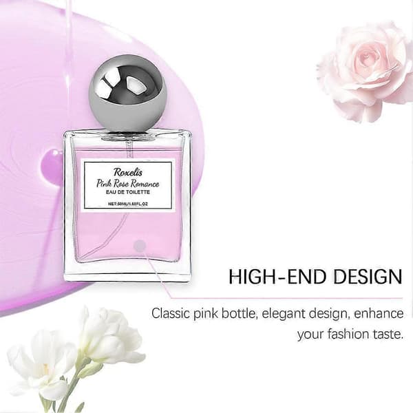 50ml Roxelis Rosa Rosparfym Varaktig Doft Feromonparfym