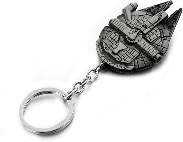 Nyckelring Millennium Falcon, silver, silver