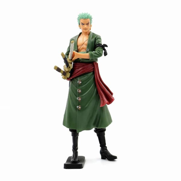 One Piece Zoro Anime Actionfigur Figurin Modell Heminredning Displayform