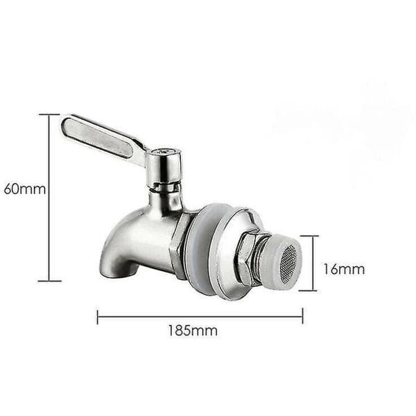British Berkefeld Aqua-techniques tyngdekraft vandrenser med 16 mm forkromet messinghane