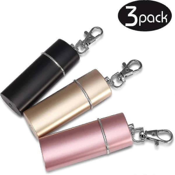 3 Pcs Practical Pocket Ashtray Trio - Odorless Travel Ashtrays for Cigarettes
