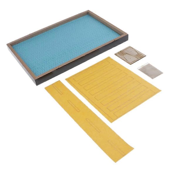 1:35 Skala Trä Tankplattform Modell DIY Sandbord Scenlayout