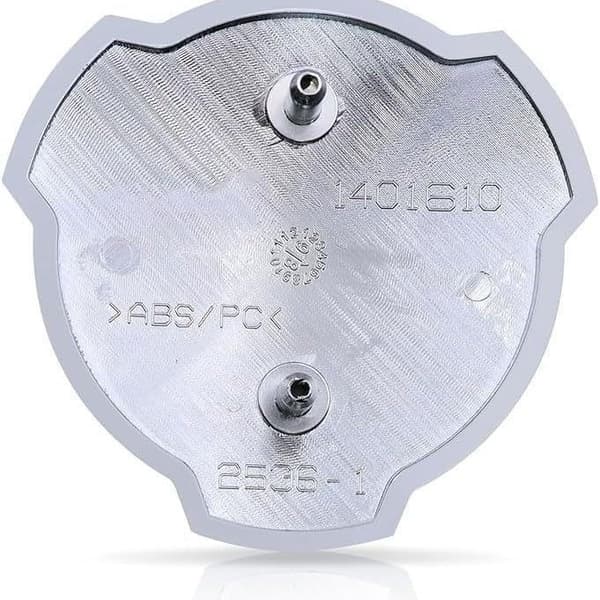 Passer til SAAB Saab logo 80mm limdråpeetikett tobenet ABS-materiale
