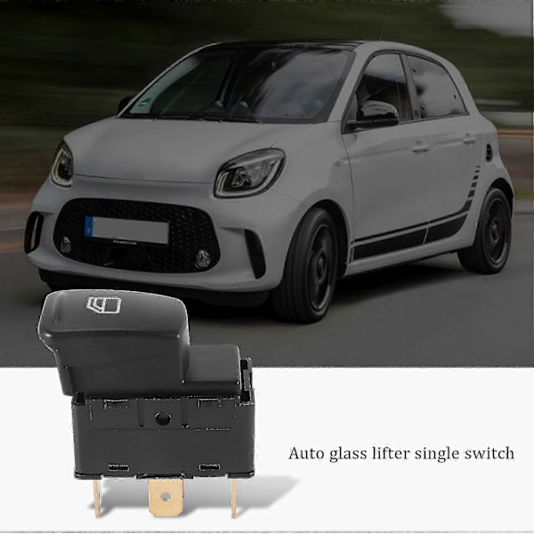 Front Power Window Switch Venstre Højre til Smart 454 Hatchback 2004-2006 (A4548201010) Nero