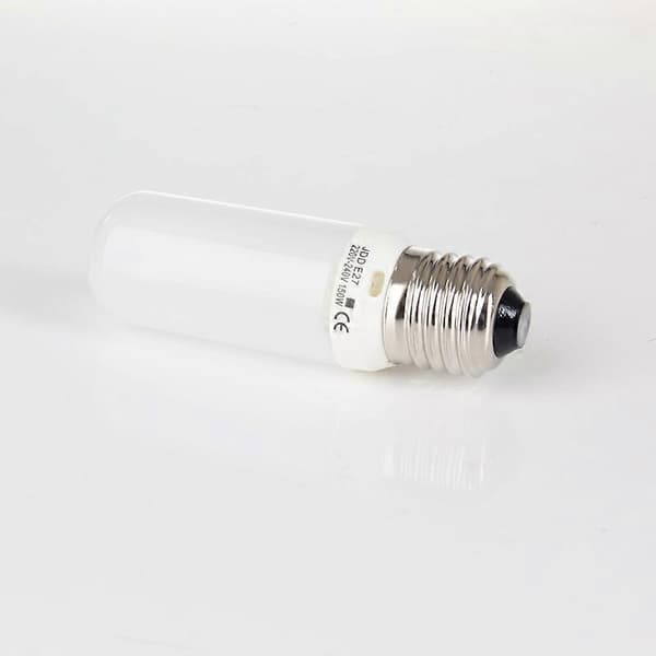 JDD E27 250 W rørpære Studio Strobe Fotografering Blits Modelleringslys