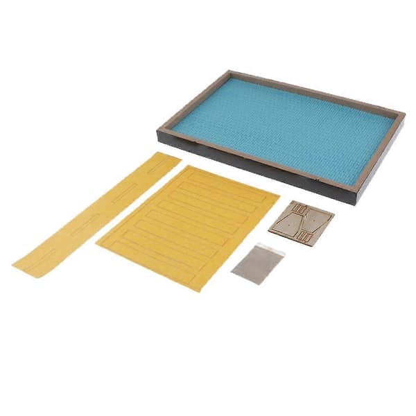 1:35 Skala Trä Tankplattform Modell DIY Sandbord Scenlayout