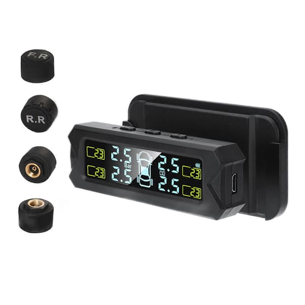 Bilpanel og USB-lading 360 justerbar External Sensor