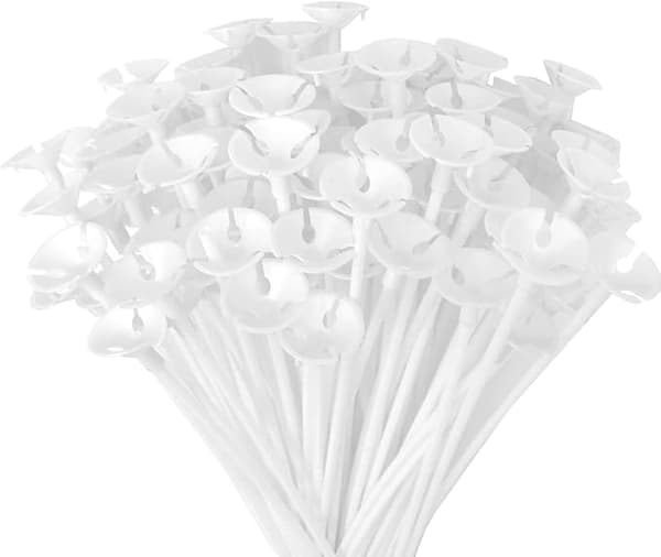 Ballongpinner - 100 stk ballongpinner og kopp til festbryllup