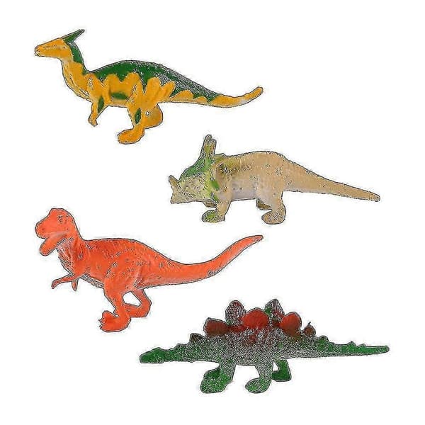Lysende dinosaurmodellleke, lysende dyrefigur, dinosaurleker for barn