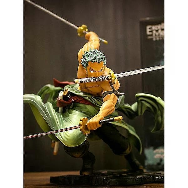 Anime One Piece-figur Roronoa Zoro Actionfigur Samlemodell Leker Gave
