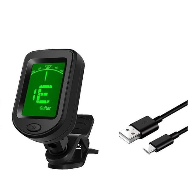 Elektronisk klips-tuner for gitar ukulele 5438