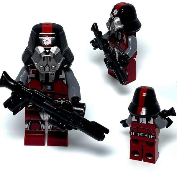 Gamle Republikk Tilpassede Lego Sith Empire Minifigurer Darth Revan Sith Lord Siths