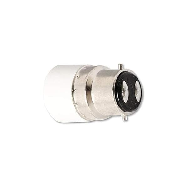5-pakning B22 til E14 lampebaseomformer, B22-basesokkelbryter til standard E14-adapter, lampeholder