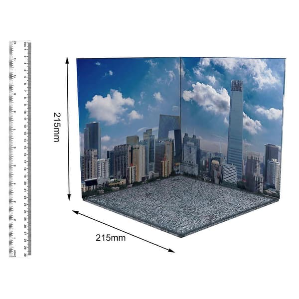 1:12 Legetøjsbil Udstillingsskab Scene Model Tilbehør Interiør City